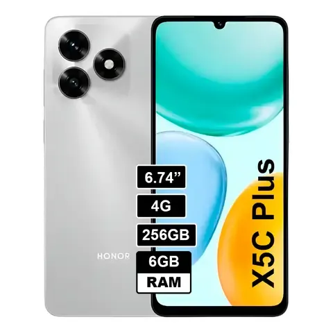 X5C PLUS 6GB 256GB PLATA