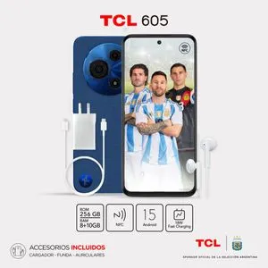 Celular Tcl 605 Midnight Blue Rv 8/256gb 6.67'' Nfc