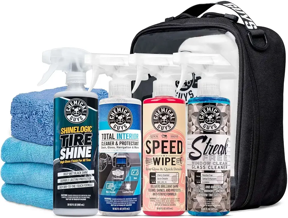 Chemical Guys, Exterior Express Car Wash Kit, Soap & Cleaner, On the Go