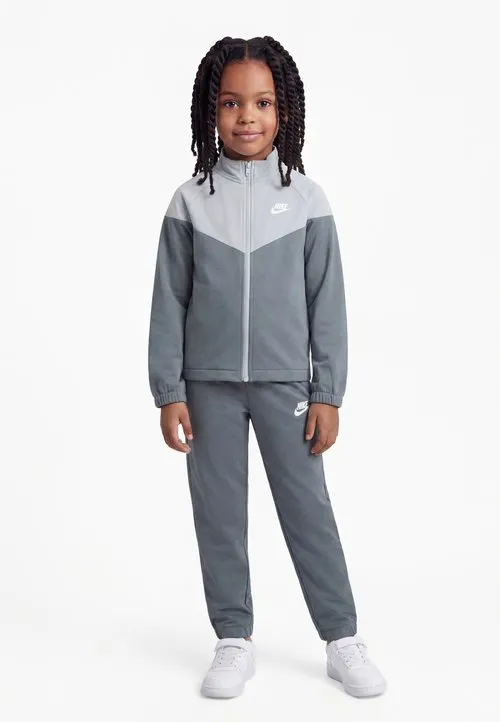 UNISEX SET - Treningsdress - lt smoke grey/white