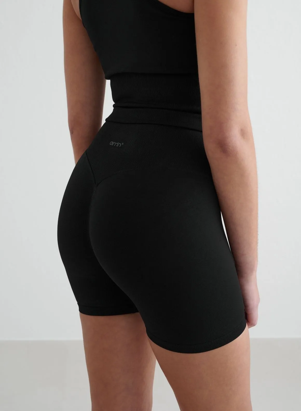 Black Shape Seamless Hotpants