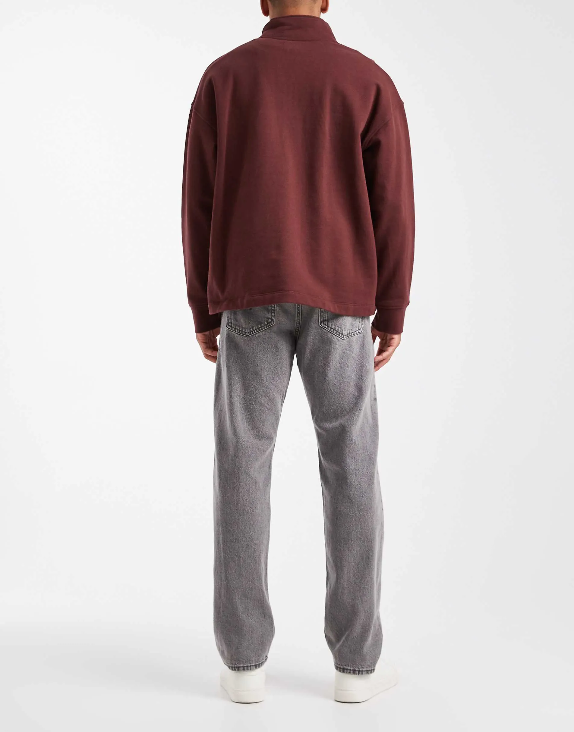 Jack & Jones Chris straight jean in grey