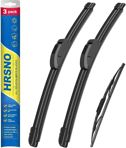 3 wipers Replacement for 2018-2021 Chevrolet Equinox Windshield Wipers | Exact Fit Front and Rear Wiper Blades: Tool-Free Install, UV-Resistant Quiet Rubber, All-Weather Streak-Free (Set of 3) 3 wipers Replacement for 2018-2021 Chevrolet Equinox Wind…