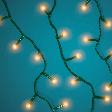 Catena Luminosa 300 LED Oro 12 metri