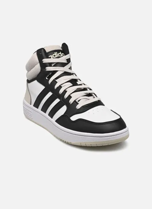 Hoge sneakers Hoops 3.0 Mid heren wit