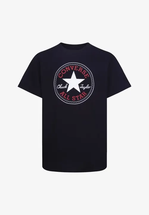 CORE CHUCK PATCH TEE - T-shirts med print - black