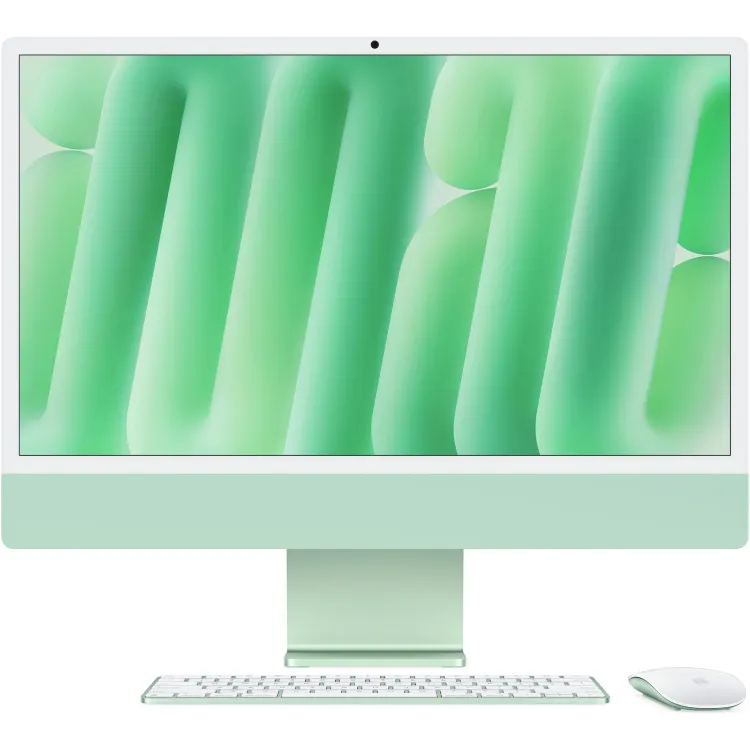Apple iMac 24 inch M4 (8 core CPU/8 core GPU) 16GB/256GB Groen QWERTY