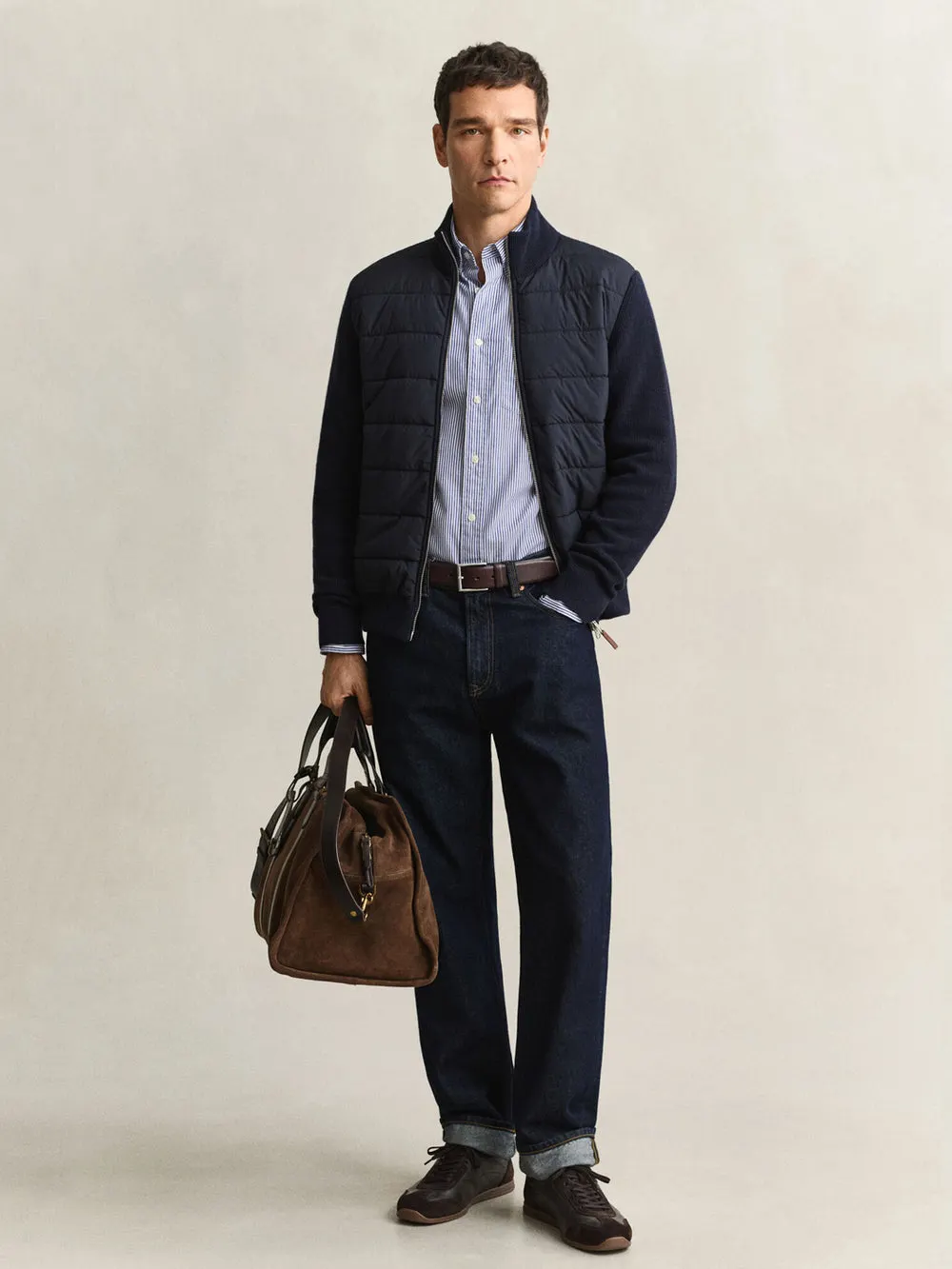 Hybrid Zipped Cardigan