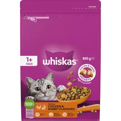 Whiskas Dry Cat Food 800g