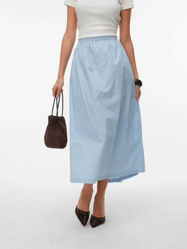 VMCILLA Høy midje Langt skjørt