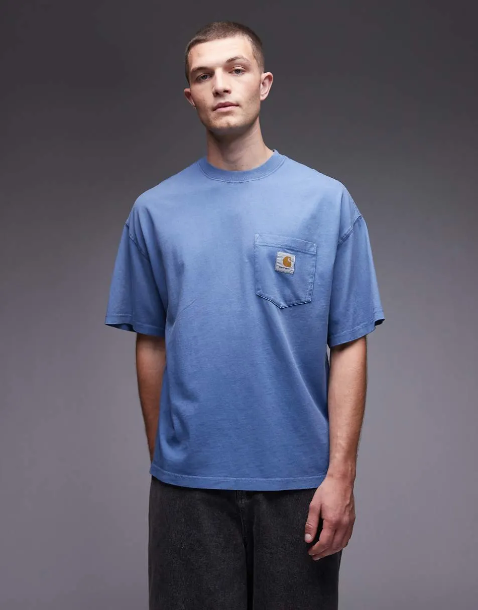 Carhartt WIP Hudson pocket t-shirt in blue