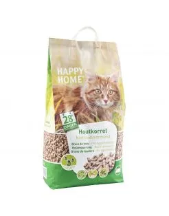 Happy Home Natural Houtkorrel - Kattenbakvulling - 20 l