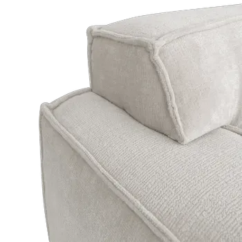 Hoeksalon JOREN Longchair Rechts Harmony Beige