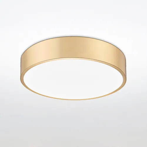 Z-Lite Coronado 20"W Modern Gold Integrated LED Dimmable 5CCT 5100 Lumen Flush Mount Ceiling Light