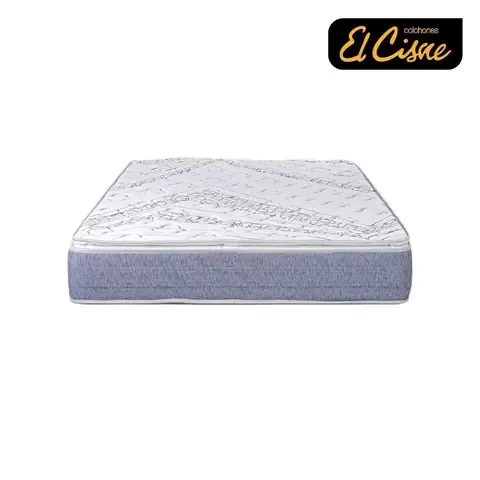 Colchón El Cisne Coral 2 Plazas + 2 Almohadas