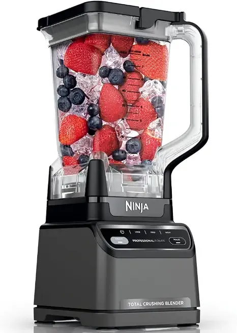 Professional Blender 2.0 | Smoothie Maker, Drink Mixer, Grinder, Ice Crusher | Total Crushing Technology, Auto-iQ Program, 1200W Power, XL 72-oz. Pitcher | Dark Grey | BR201AMZ