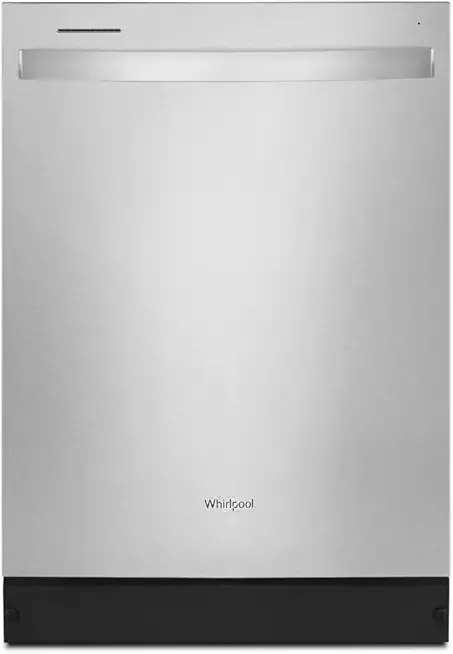 Whirlpool 24 Inch Fully Integrated Dishwasher with 14 Place Setting Capacity, 5 Wash Cycles, 55 dBA, Sani-Rinse, Quick Wash and Eco Series: Fingerprint Resistant Stainless Steel
