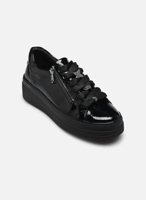 Lage sneakers D1C09 dames zwart
