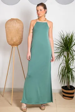 Vestido Viena Musgo