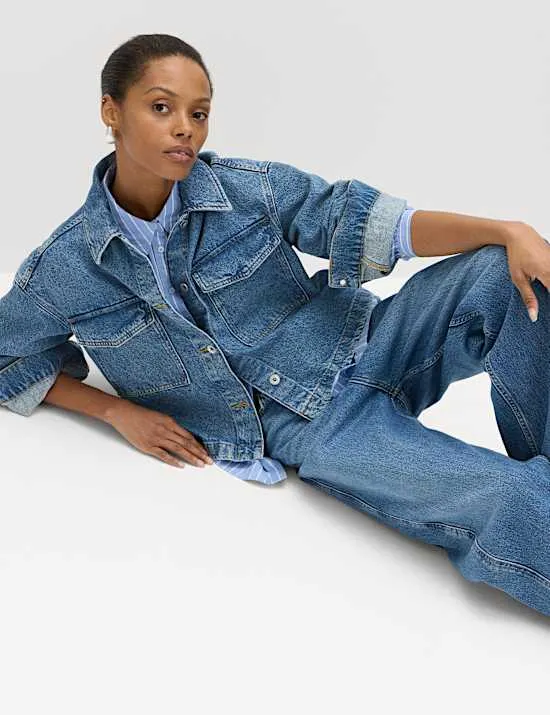 Denim Shacket