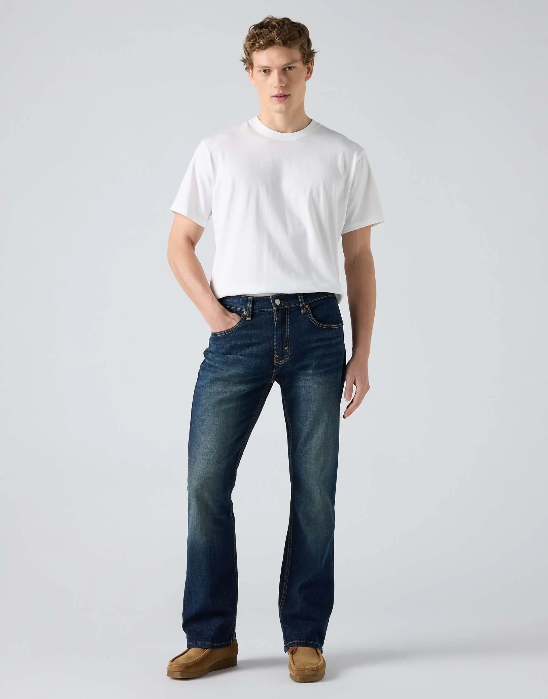 Levi's 527™ slim bootcut jeans in dark blue