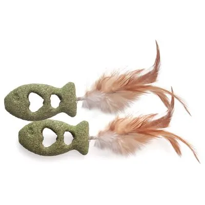 Aumüller Jouet pour chat Poisson à plumes