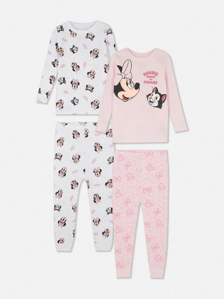 0–36 mois | Lot de 2 pyjamas Disney Minnie Mouse