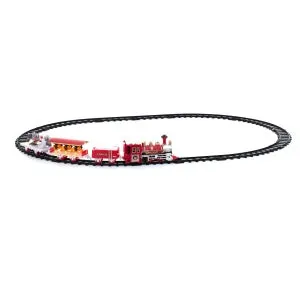 Tren musical de luces de Navidad de 16 piezas 1 LED