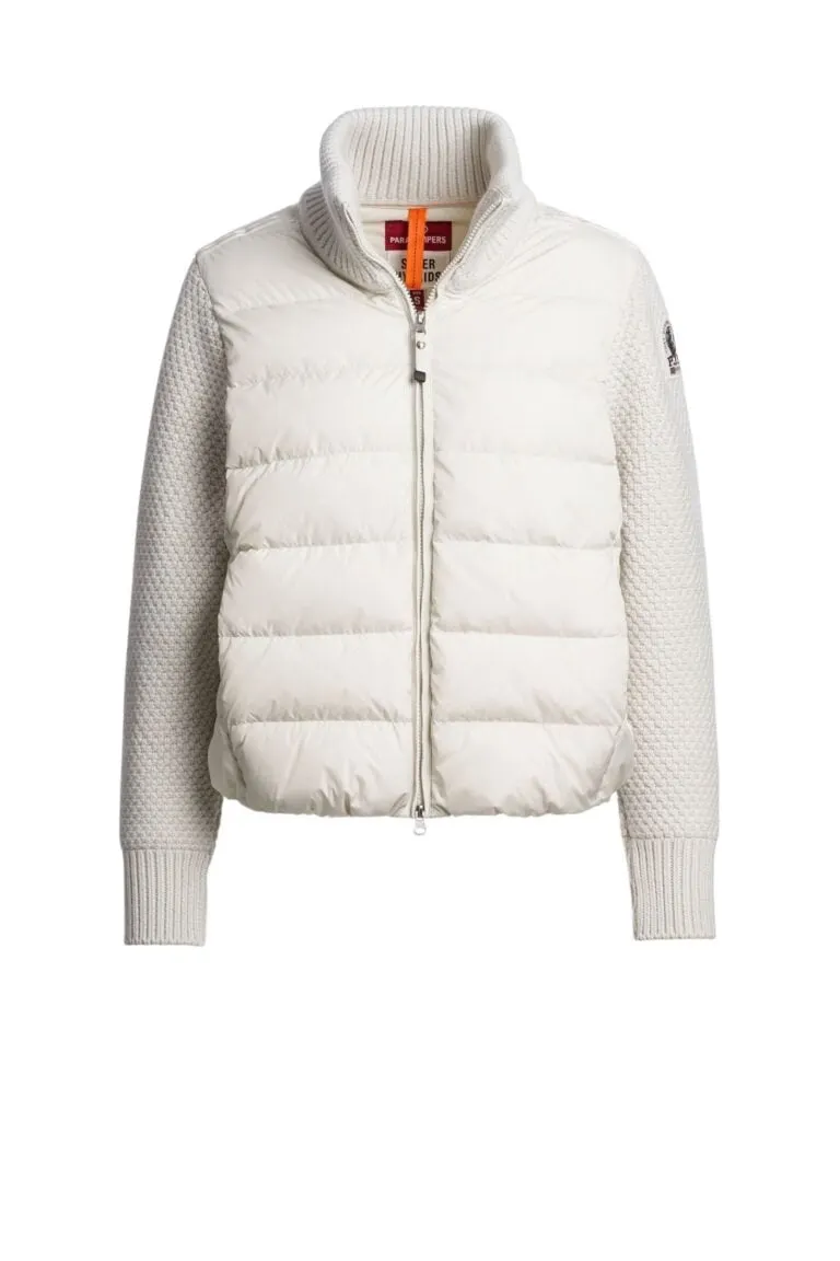 Moonie Hybrid Cardigan - Chalk White