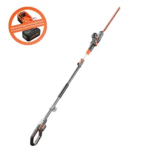 Tagliasiepi telescopico a batteria 20 V FUXTEC FX-E1HH20 senza batteria/caricatore