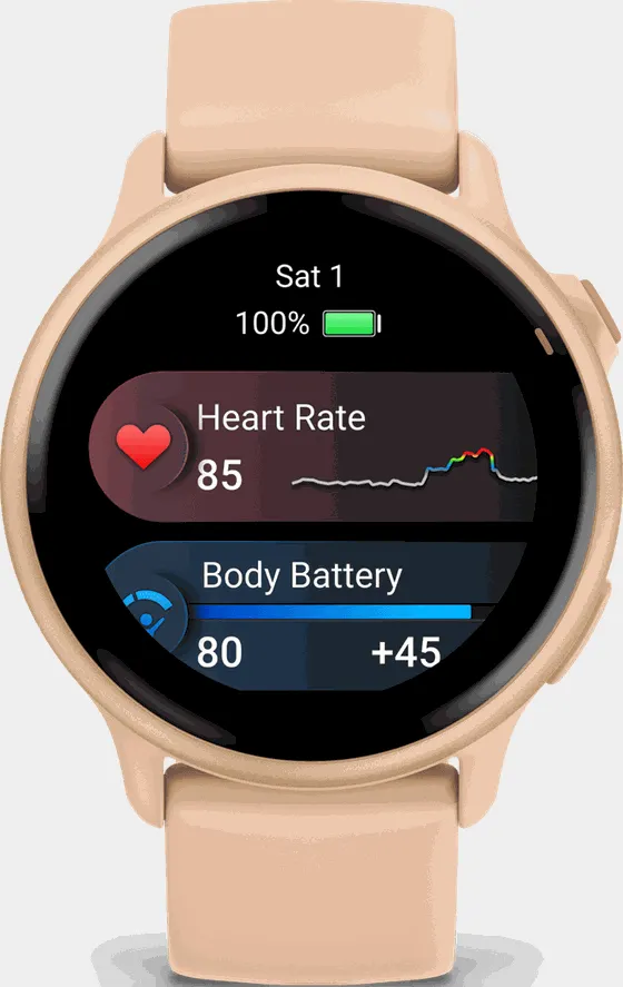 Vivoactive 6, GPS, smartklokke, multisportklokke - Rosa