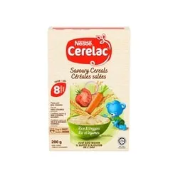 Cerelac Rice & Veggies Savoury Baby Cereal, 8 Months & Up