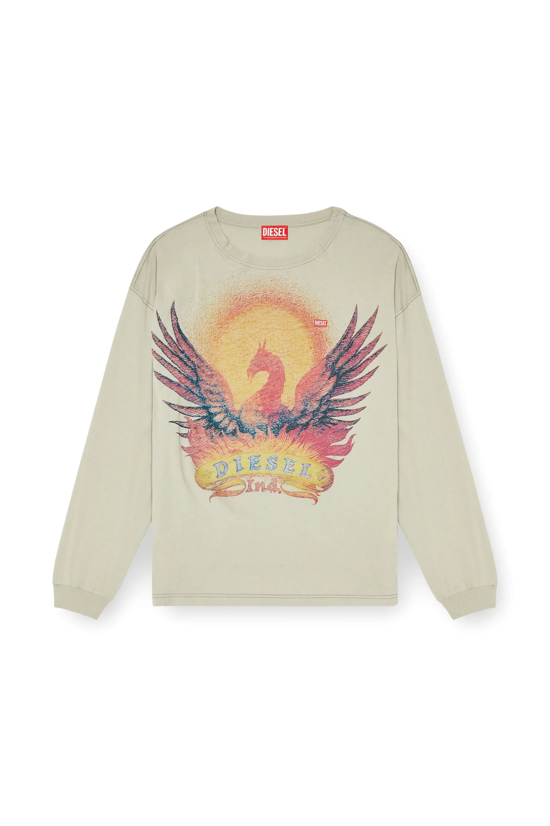 Long sleeve T-shirt with Phoenix graphic