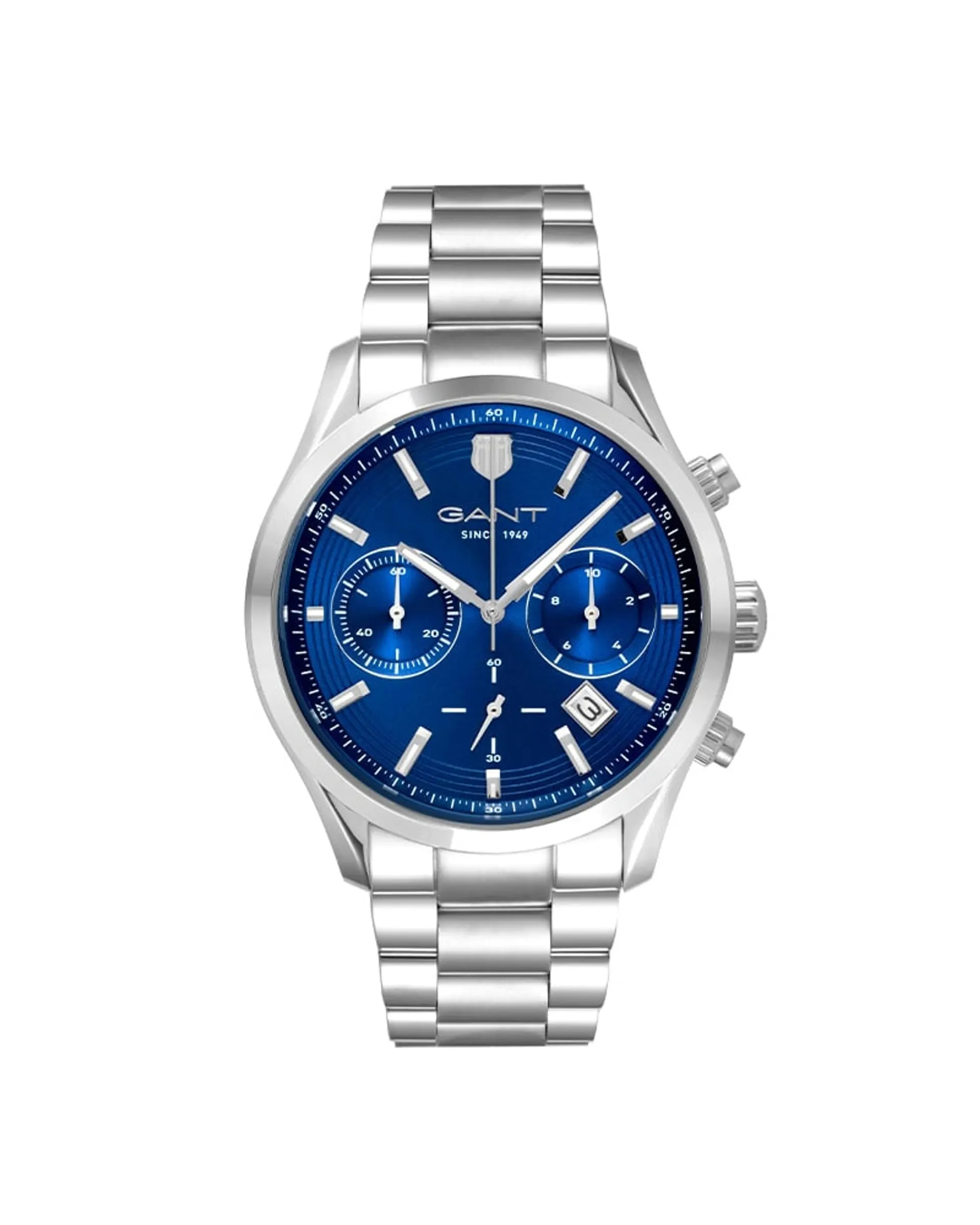 Prestige 206 Chrono herreklokke i stål (43mm)