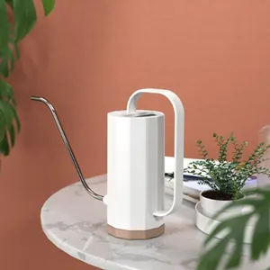 Annaffiatoio in plastica con becco lungo 1,2L, annaffiatoio domestico, attrezzo da giardinaggio per annaffiare piante in vaso, 24.5*30.5*24.5cm