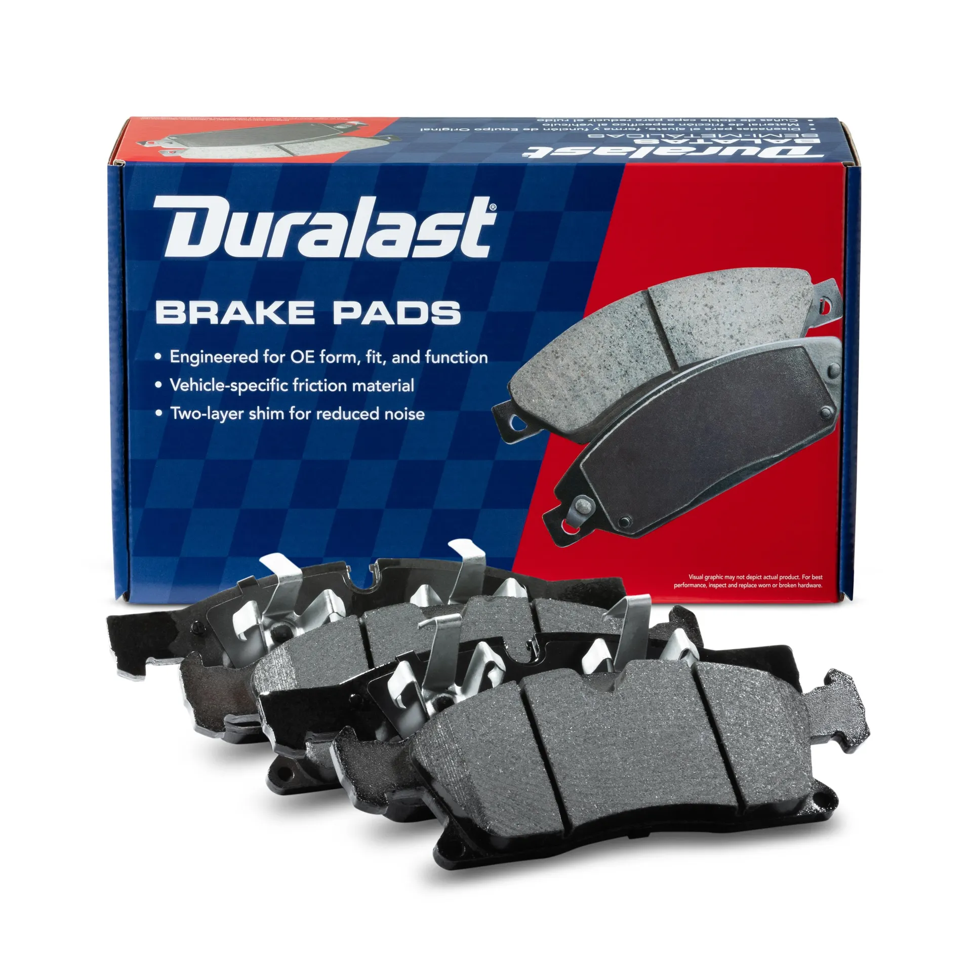 Duralast Ceramic Brake Pads D1818
