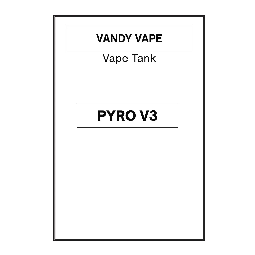 Vandy Vape Pyro V3 RDTA Tank