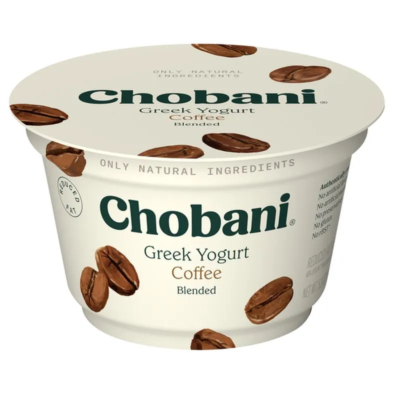 Chobani Coffee Blended Greek Reduced Fat Yogurt