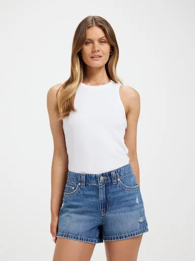 Just Jeans Originals Tahlia Mid Rise Short