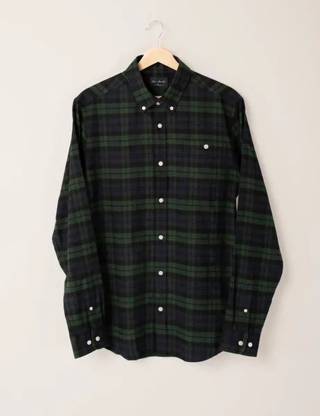 Jackson Check Shirt Rain Forest