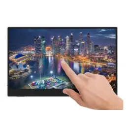 Kogan XPRESSO 15.6" Full HD IPS USB-C Portable Touchscreen Monitor with Leather Case (1920 x 1080)