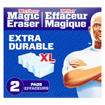 Magic Eraser Sponge, Whole Home Extra Durable XL, 2ct