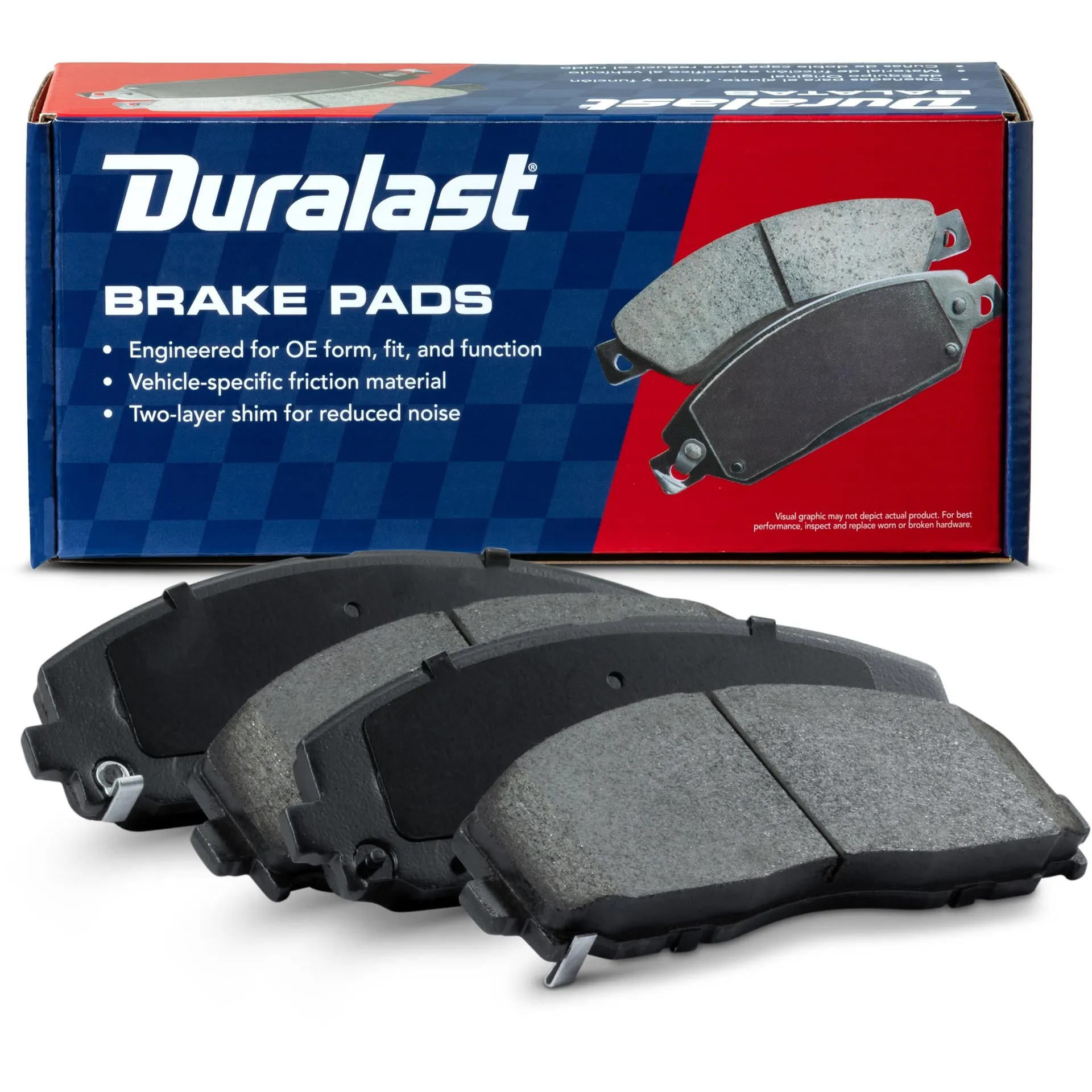 Duralast Ceramic Brake Pads MKD1589
