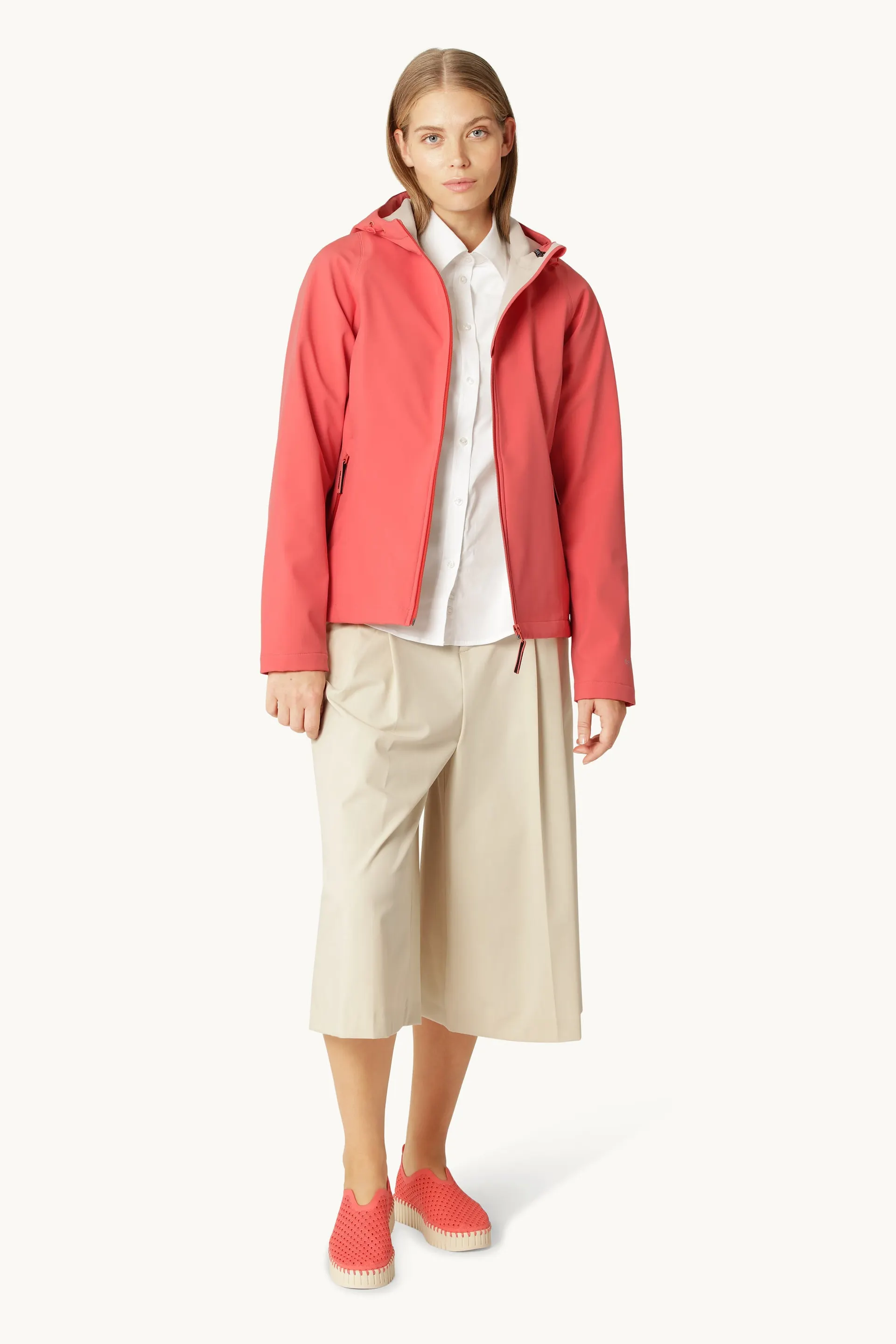 Kort Softshell Regnjakke