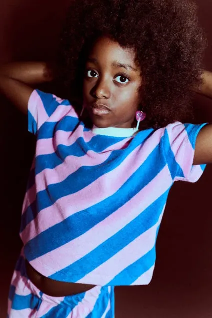 Kids t-shirt dikke strepen