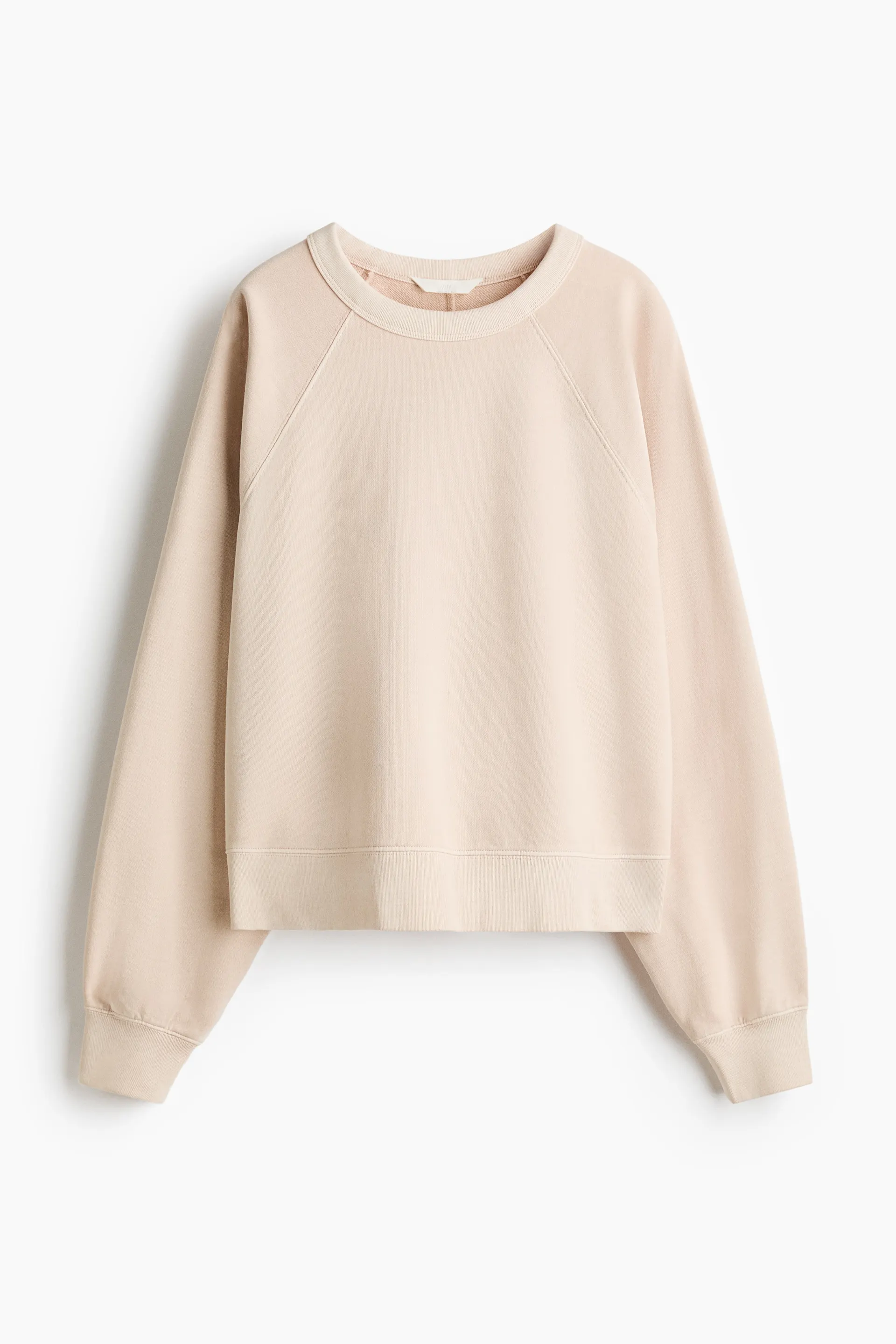 Oversized sweatshirt i bomull
