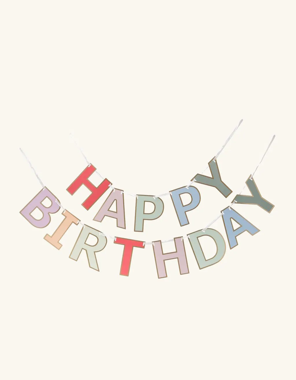 Happy Birthday-Girlande