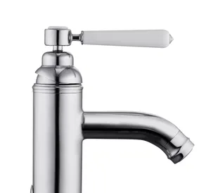 Grifo de lavabo SENSEA Charm monomando cromo brillo. Apertura en frío. Latón.