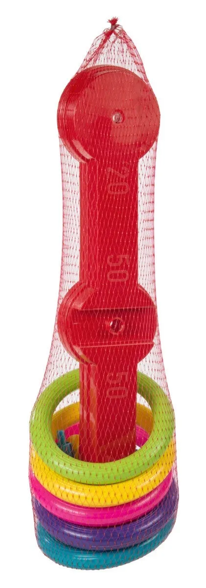 Ringspill m/5 Ringer i Plast