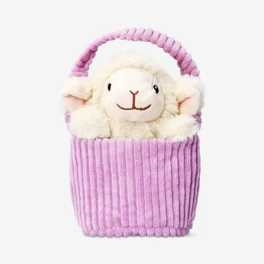 Plush toy - Sheep in basket